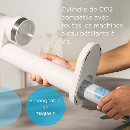 Machine à soda BRITA sodatrio blanche