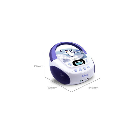 Lecteur CD METRONIC Lecteur CD MP3 Iceberg enfant avec port