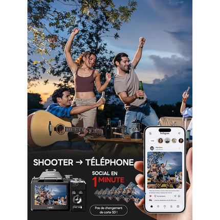 Appareil photo Hybride NBD TECHPRO-S205