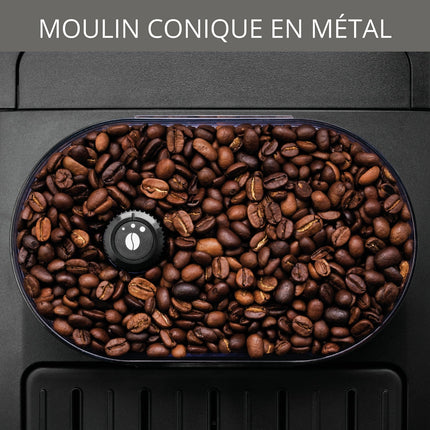 Expresso Broyeur KRUPS pack EA8168F2 + 500g café en grains