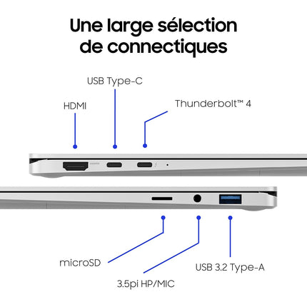 PC Hybride SAMSUNG Galaxy Book3 360 15.6'' Silver EVO