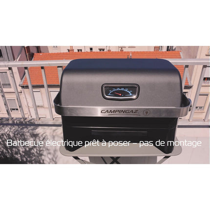 Barbecue électrique CAMPINGAZ attitude 2GO noir à poser, 48x26 cm