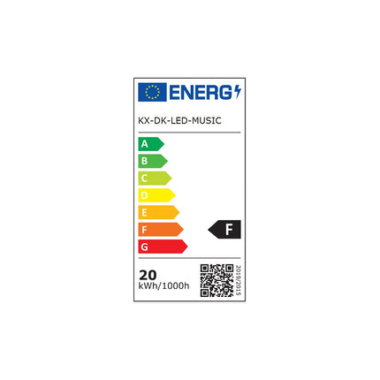 Ruban LED KONIX DRAKKAR AURORA MUSIC LED STRIP 5M