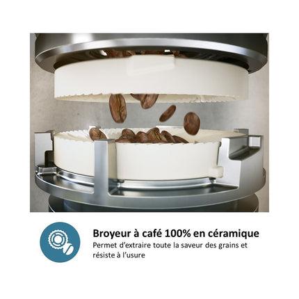 Expresso Broyeur PHILIPS LatteGo Silent Brew EP3349/70