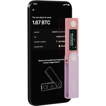 Crypto wallet LEDGER Nano X - Onyx
