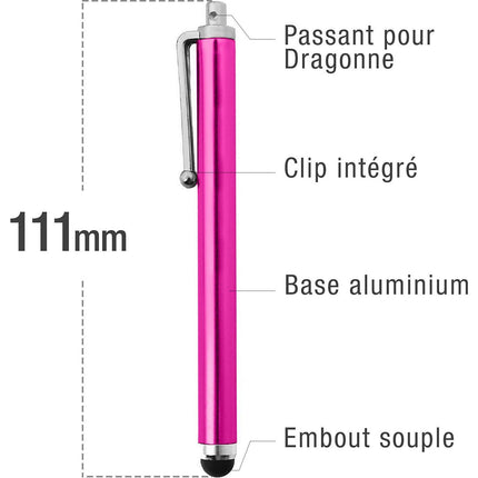 Stylet AVIZAR Stylet Universel Ecran Tactile Rose
