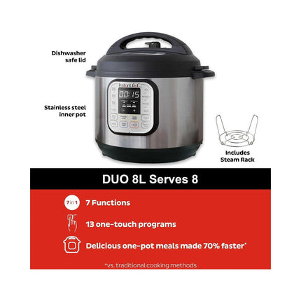 Multicuiseur INSTANT POT Duo 7,6L