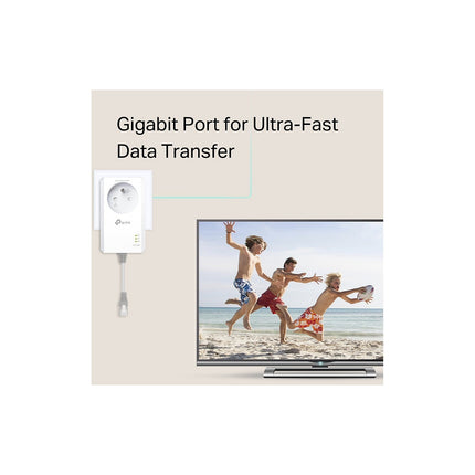 CPL Filaire TP-LINK TL-PA7019P - Blanc
