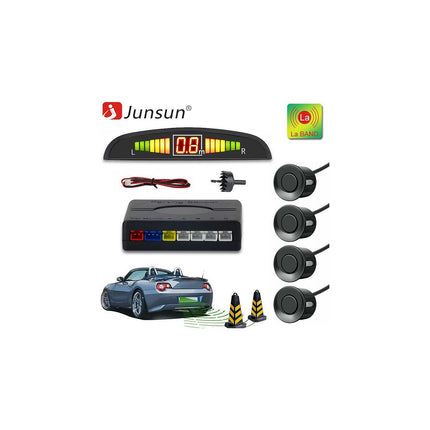 Autoradio connecté JUNSUN Système d'aide au stationnement noir