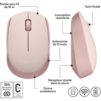 Souris sans fil LOGITECH M171 Optique