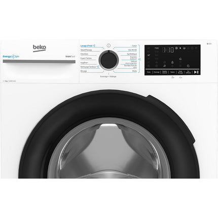Lave linge compact BEKO BM3WFU47411B Energy Spin