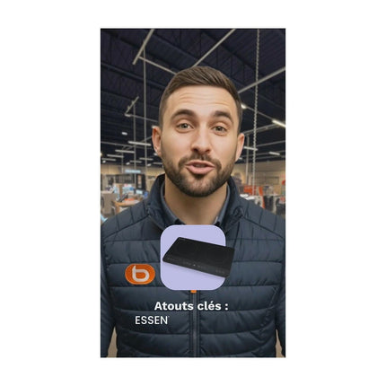 Réchaud induction ESSENTIELB EPI 3 Twin