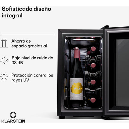 Cave à vin polyvalente KLARSTEIN Klarstein Shiraz 8 bt