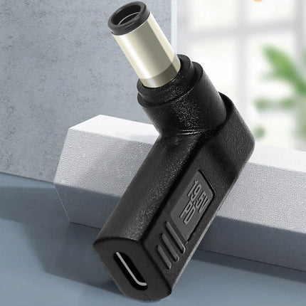 Chargeur ordinateur portable AVIZAR Adaptateur USB-C coudé vers 7,4 x 5,0mm