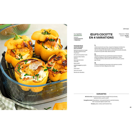 Livre de cuisine HACHETTE Recettes Airfryer Ninja Crispi