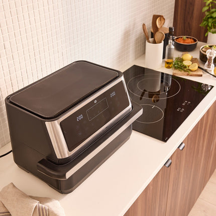Friteuse sans huile ESSENTIELB EAF5 ,Noir, Flex Megazone XXL 11L