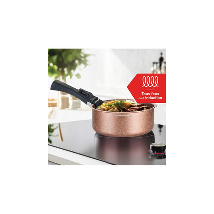 Batterie de cuisine ARTHUR MARTIN de 3 casseroles