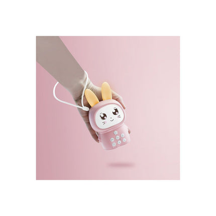 Veilleuse MOOOV Lapin Pompon avec bruits blancs - rose