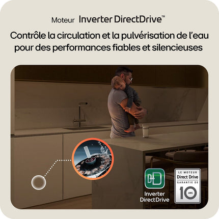 Lave vaisselle encastrable LG DB476TXS TrueSteam