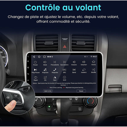 Autoradio connecté JUNSUN 1 DIN 10.1"mit Carplay GPS WIFI BT 4+64G