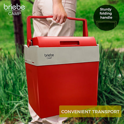 BRIEBE Glacière Électrique Portable CF1153RED