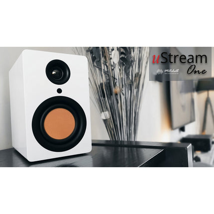 Enceinte résidentielle MITCHELL ACOUSTICS uStream one Blanc