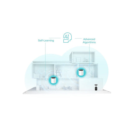 Système Wifi Mesh TP-LINK Deco X55(2-pack) mesh Wifi 6