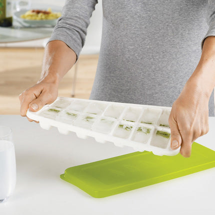 Bac à glaçons JOSEPH JOSEPH QuickSnap Plus- Blanc/ Vert