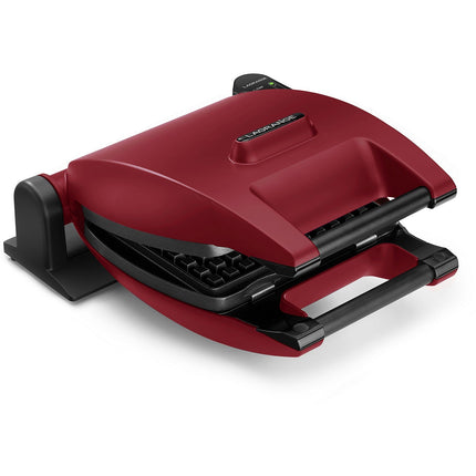 Croque, gaufrier, gaufrette LAGRANGE Premium Gaufres Rouge Mat - Spatule