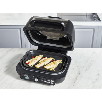 Grille-viande NINJA Foodi MAX PRO AG651EU noir gris à poser, 33x20 cm Reconditionné
