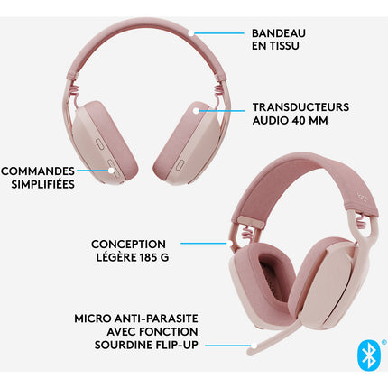 Micro-casque LOGITECH Zone Vibe 100
