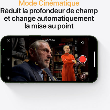 Smartphone APPLE iPhone 13 Vert 128Go 5G Reconditionné