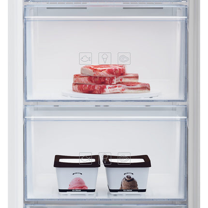 Congélateur armoire BEKO RFNM200T40WN