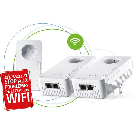 CPL Wifi DEVOLO Magic 2 Wifi NEXT - 3 adaptateurs