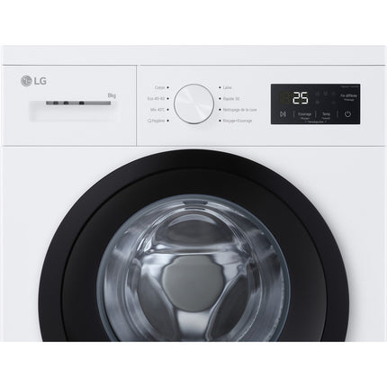 Lave linge compact LG F84N15WHS