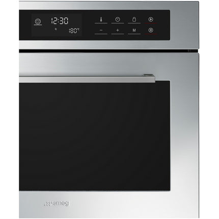 Micro ondes combiné encastrable SMEG SF4400MCX1