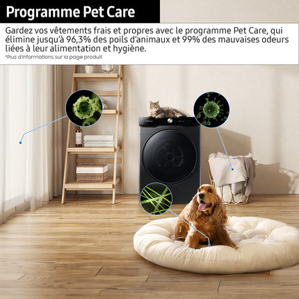 Lave linge hublot SAMSUNG WF20DG8650BW