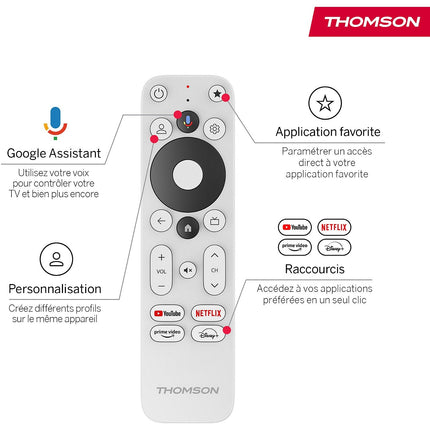 Passerelle multimédia THOMSON 270W Box 4K Plus avec Google TV