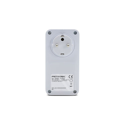 CPL Filaire METRONIC Prise CPL netsocket 600 prise gigogne