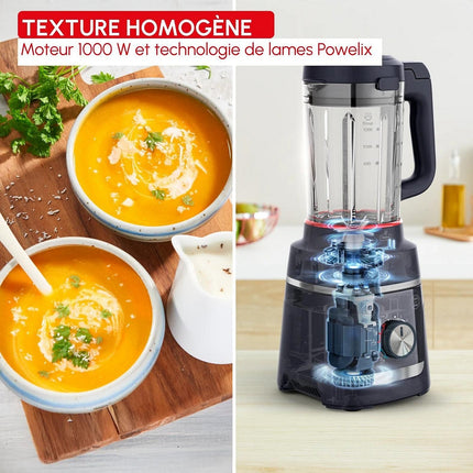 Blender chauffant MOULINEX Blendforce Cook 5 prog 6 vitess LM5768F0