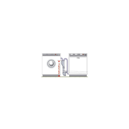 Gaine d'évacuation WPRO DEP 101 - Tube double évacuation LL+LV