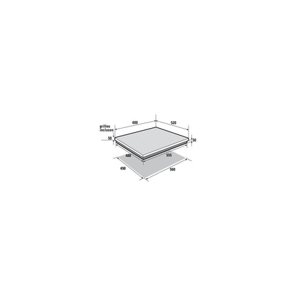 Plaque gaz SAUTER SPG4466B