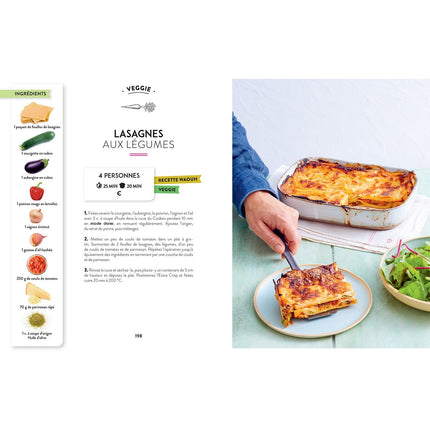 Livre de cuisine DESSAIN ET TOLRA Recettes au Cookeo extra crisp