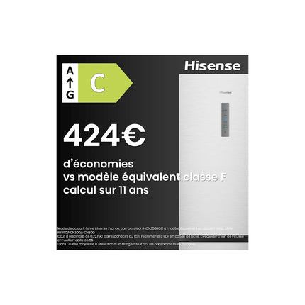 Réfrigérateur combiné HISENSE RB390N4BCC