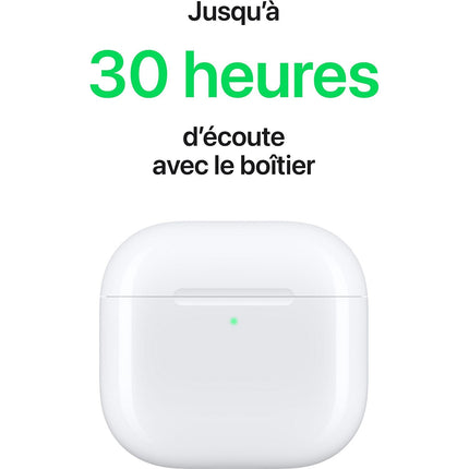 Ecouteurs APPLE Airpods 4 Reconditionné