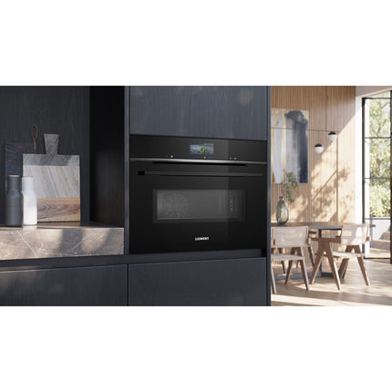 Micro ondes combiné encastrable SIEMENS CM776G1B1 Série iQ700 VarioSpeed