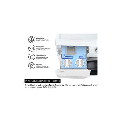 Lave linge hublot SAMSUNG WW11DB7B94GE Bespoke AI