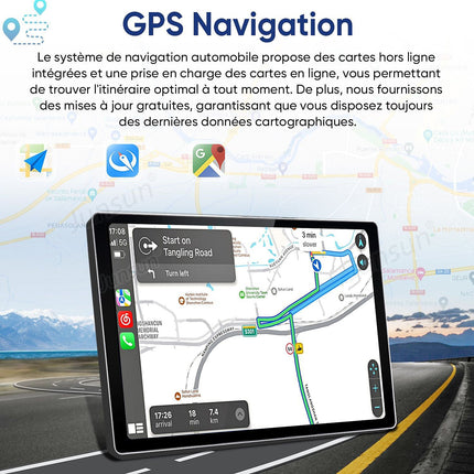 Autoradio connecté JUNSUN pour Renault Trafic 3 14-21 128G Carplay