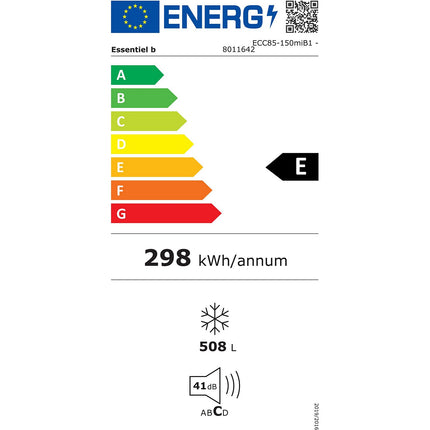 Congélateur coffre ESSENTIELB ECC85-95hob2 E