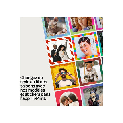 Imprimante photo portable POLAROID Polaroid Hi Print 3x3 Pocket Photo Print